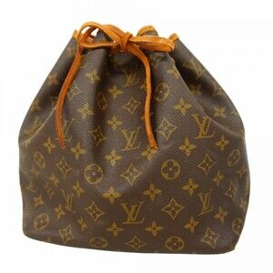 Louis Vuitton Monogram Noe Shoulder Bag Brown